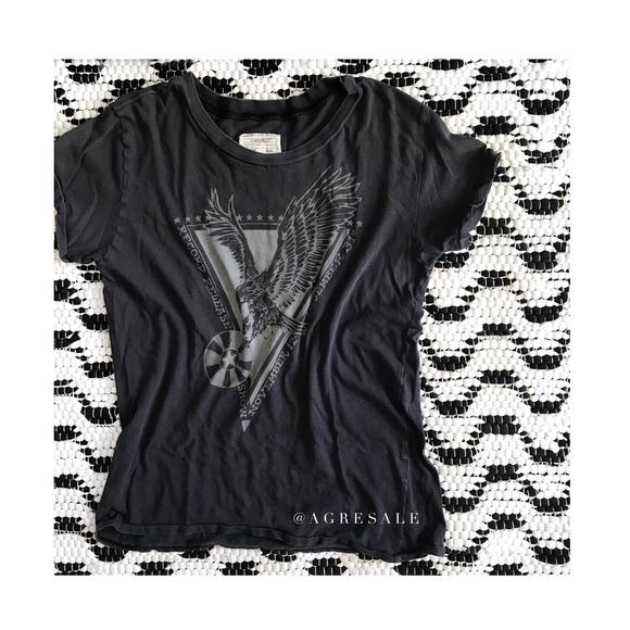 Current/Elliott Tops - current/elliott • the crew neck graphic tee